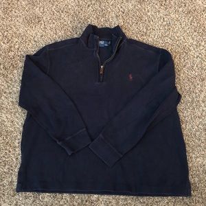 Men’s 1/4 Zip Navy Ralph Lauren Pullover